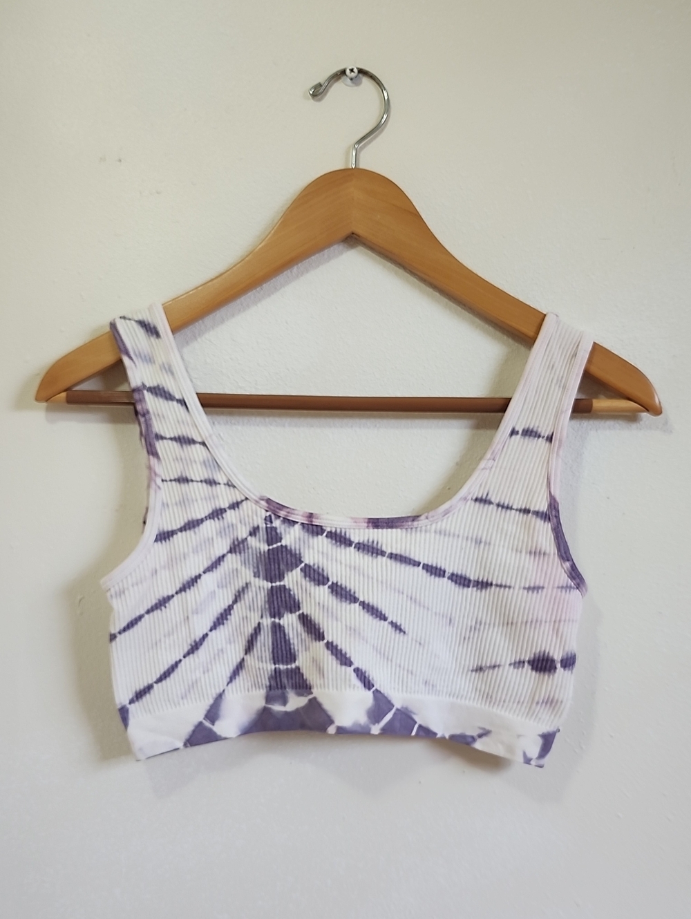 COLSIE Tie Dye Bra Top Yoga Comfortable Soft Everyday Nylon Spandex Medium